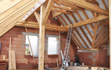 Knotting Green attic trusses
