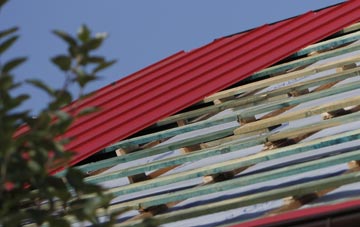 Knotting Green corrugated roofing costs