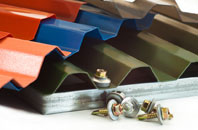 Knotting Green plastic roofing